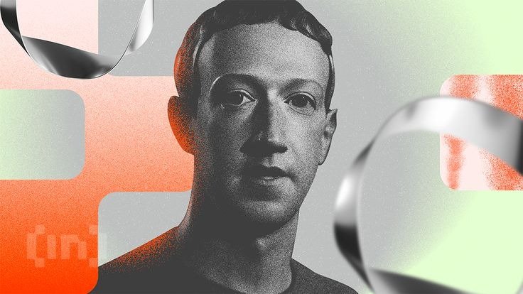 Graphic portrait of Mark Zuckerberg representing Meta tracking and ads in 2026